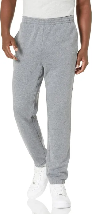 Amazon Essentials Sweatpants for Men, Fleece, Closed Bottom (Available in Big and Tall)