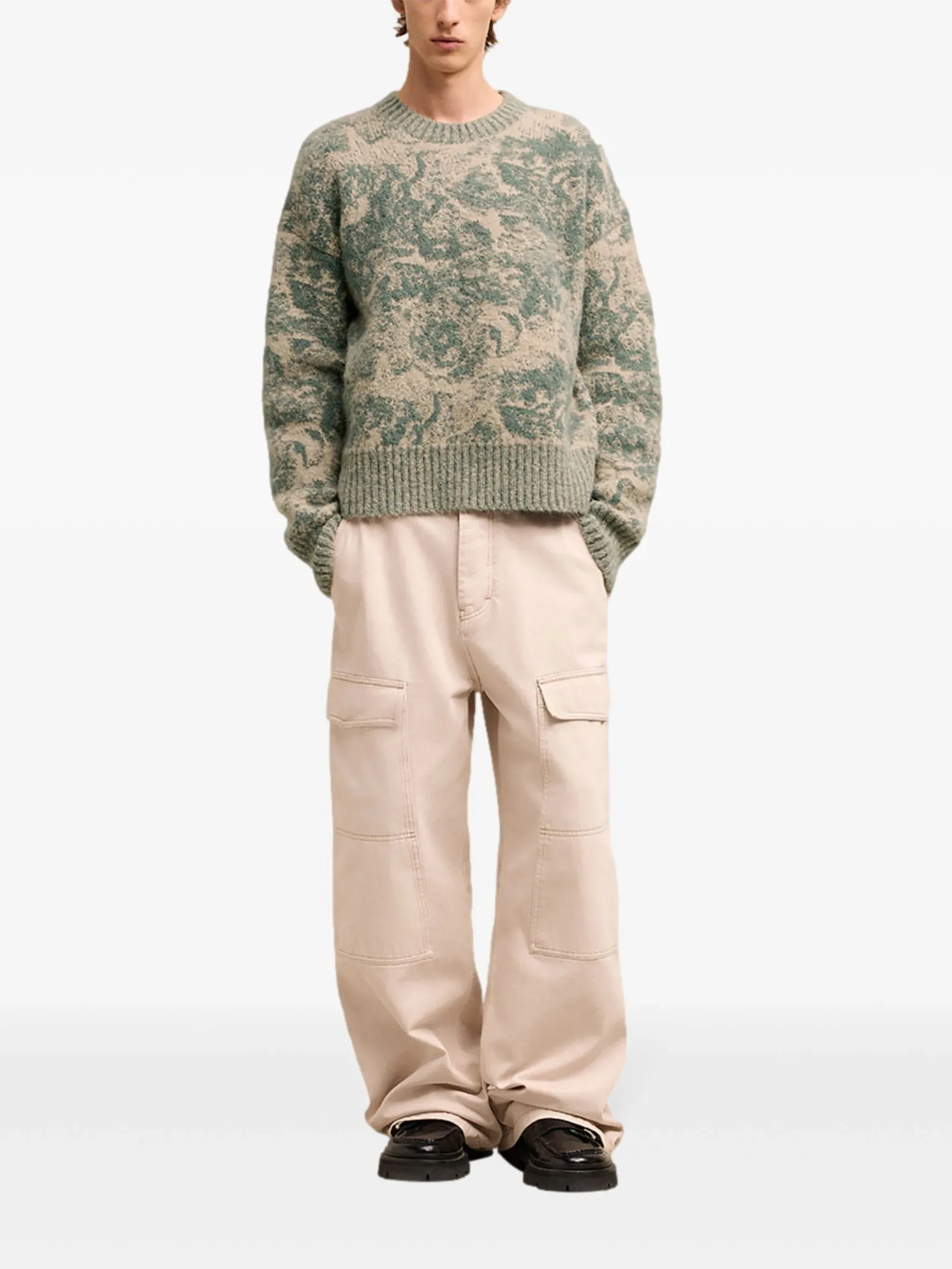 AMI - Jaquard Crewneck Sweater