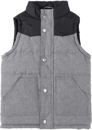 Bienzoe Boys Puffer Vest for Outdoor: Kids Toddler Sleeveless Lightweight Coat