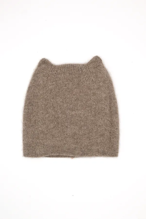 Cashmere Hat with Cat Ears