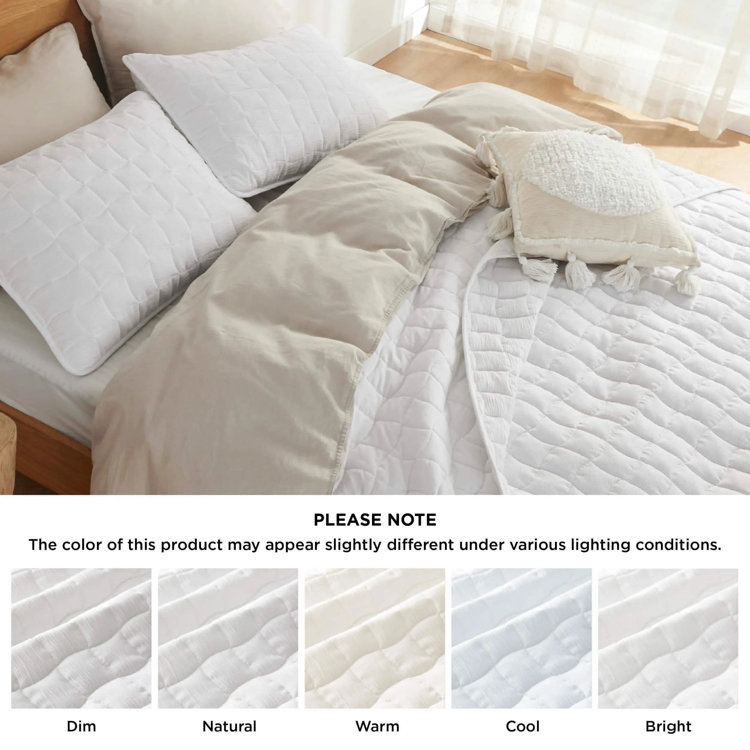 Faux Gauze Quilt Set