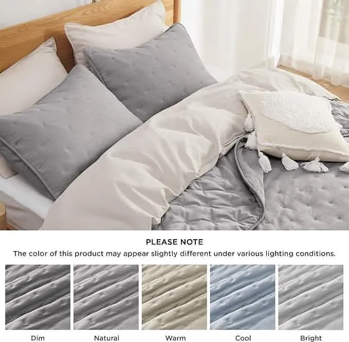 Faux Gauze Quilt Set