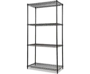 Modular Wire Storage Shelf 1200 x 450 x 1800mm Steel Shelving